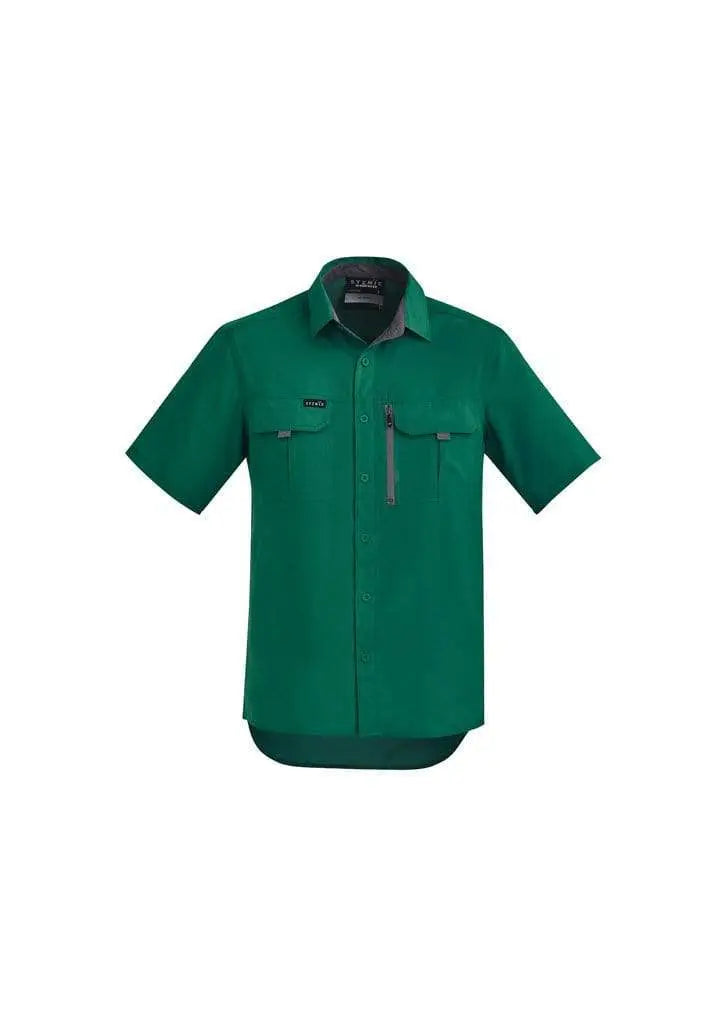 SYZMIK Men's Outdoor Short Sleeve Shirt ZW465 Metro Workwear.